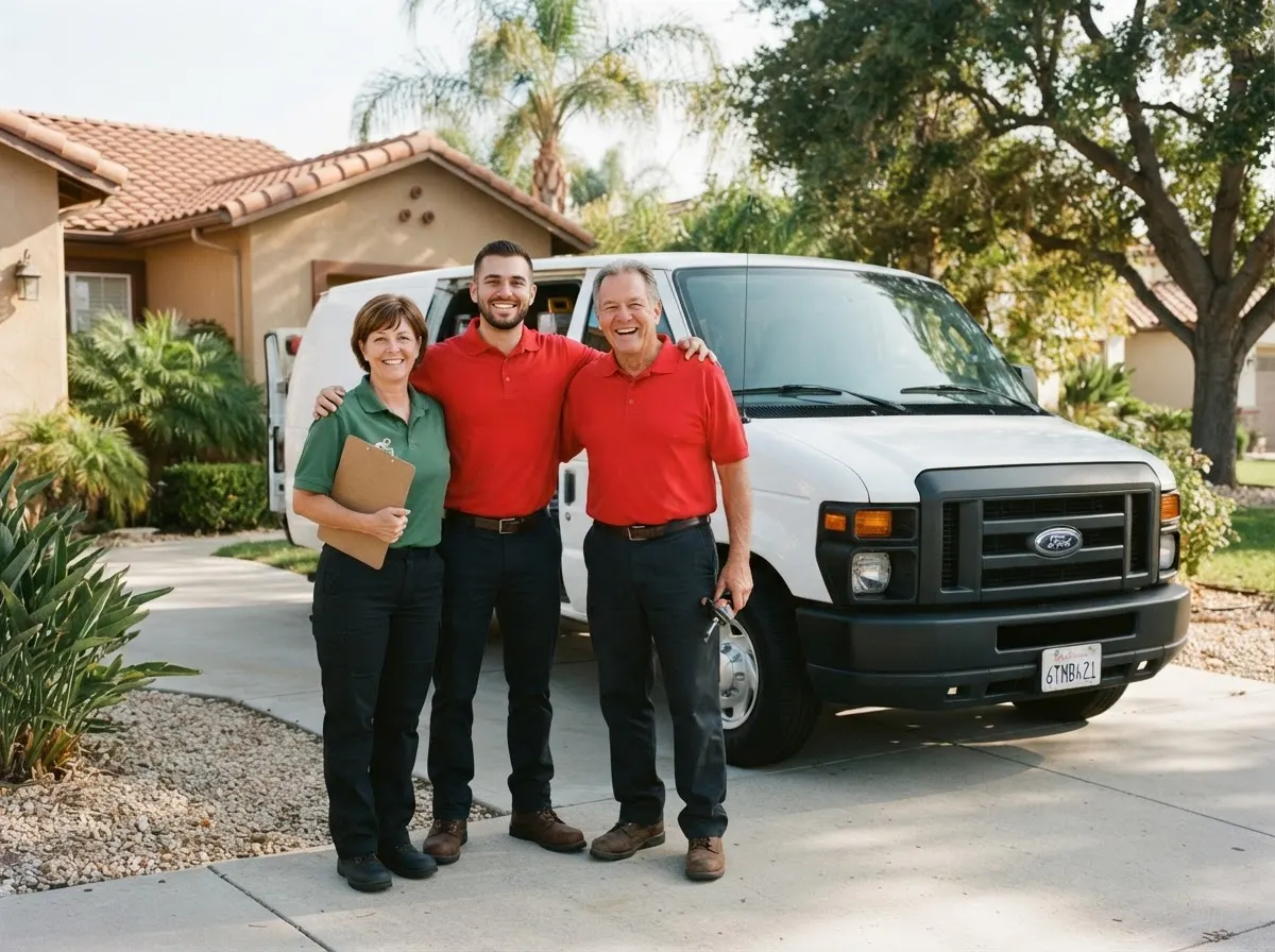 The HomeGuardia Pest Control team, pest control service in Riverside, CA